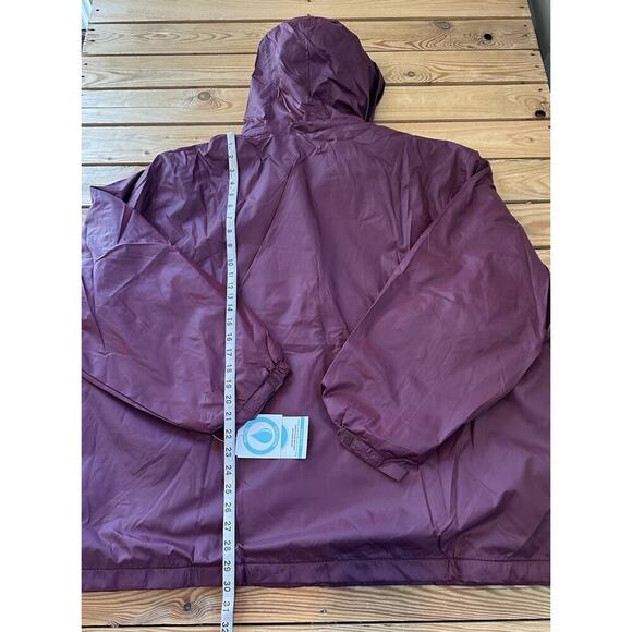 NWT Totes Storm Jacket Size 3XL Men’s Burgundy - Picture 9 of 11